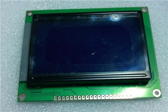 Blue screen 128*64 dot matrix LCD